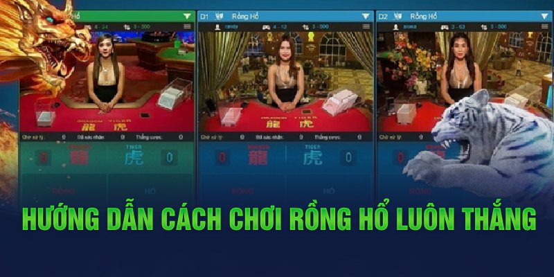 Hướng dẫn cách chơi rồng hổ luôn thắng 