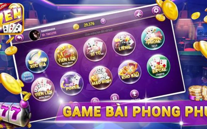 các tựa game đánh bài đổi thưởng mới nhất