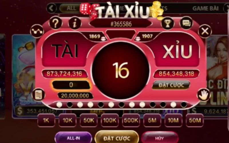 Luật chơi và cách thức hoạt động của game Tài xỉu đổi thưởng