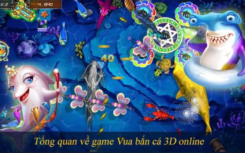 Tận hưởng game vua bắn cá 3D